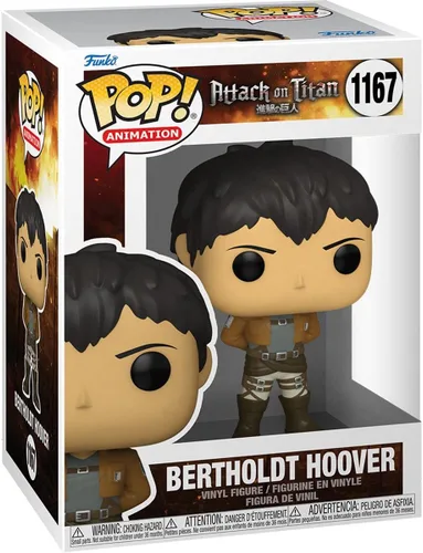 Vista 2 de POP Bertholdt Hoover Funko - Figura de vinilo (con funda protectora de caja compatible), multicolor, 3.75 pulgadas