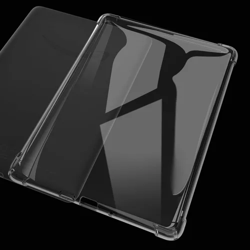 Vista 4 de Funda transparente para Kindle Paperwhite de 5ª/6ª/7ª generación de lector electrónico (versión 2012-2017, modelo EY21 y DP75SDI) – Carcasa trasera