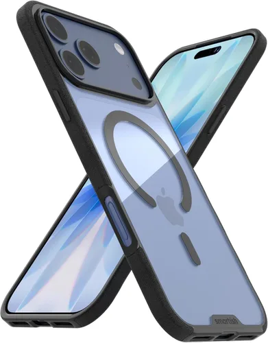 Vista 47 de Smartish® - Funda MagSafe transparente para iPhone 17, Gripmunk, funda delgada magnética [ligera + protectora], cubierta de agarre delgada