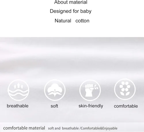 Vista 5 de pureborn Mameluco para bebé, paquete de 2 unidades, unisex, de algodón suave, de una pieza, para niños y niñas de 0 a 24 meses