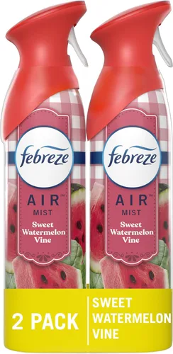 Vista 10 de Febreze Air Mist - Ambientador en aerosol para combatir el olor, ambientadores para el hogar y el baño y la cocina, lata de aerosol, aroma original