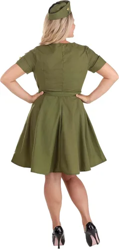 Vista 6 de Fun Costumes Womens Vintage Combat Cutie
