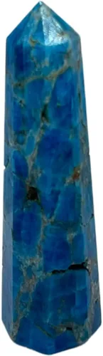 Vista 57 de WholesaleGemShop - Torre de obelisco de piedras preciosas de 3 pulgadas, faceta gigante, cristal de roca de Aura Rock Natural pulido Earth Wand