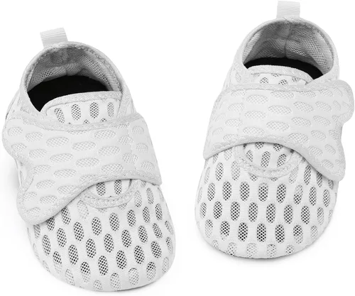 Vista 6 de XIHALOOK Zapatos acuáticos para niños y niñas, de secado rápido, para la playa, natación, piscina, zapatos descalzos, calcetines acuáticos