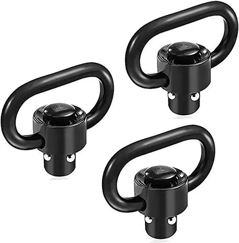 Vista 6 de QD Sling - Soporte giratorio de 1.25 pulgadas, resistente para dos puntos y soporte giratorio tradicional