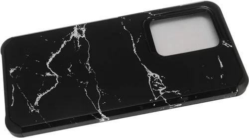 Vista 6 de Para Samsung Galaxy S20 Ultra 6.9" (SM-G988) - Funda para teléfono con imagen a prueba de golpes - AD1 mármol negro Mármol negro AD1