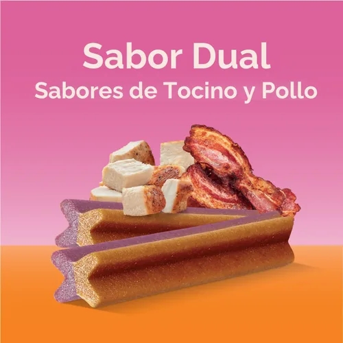 Vista 4 de Pedigree Dentastix - Golosinas dentales pequeñas y de juguete para perros