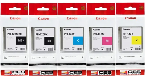 Vista 2 de CES Imaging imagePROGRAF TM-300 Impresora de gran formato de 5 colores de 36 pulgadas con un juego adicional de tinta incluido.