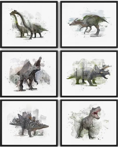 Vista 13 de Always Be Yourself Unless You Can Be A Dinosaur - Impresión artística sin marco, 8 x 10 pulgadas, arte inspirador para habitación de niños