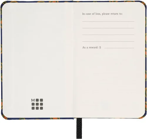 Vista 5 de Moleskine Cuaderno de Edición Limitada Profesional Caja de Seda, Extra Pequeño, Liso, Azul, Tapa Dura (2.5 x 4)