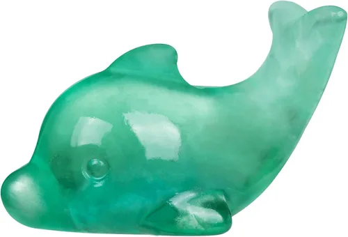 Vista 7 de Figura de delfín de cristal de aventurina azul, tallada a mano, 1.8 pulgadas, escultura de animal pulida, piedra curativa, meditación, decoración