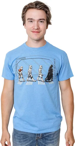 Vista 4 de Star Wars Death Star Road Stormtrooper Crossing Camiseta para hombre