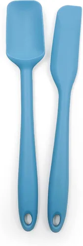 Vista 14 de RSVP International Ela Collection - Juego de 4 piezas de acero recubierto de silicona, cuchara, espátula y cepillo, varios