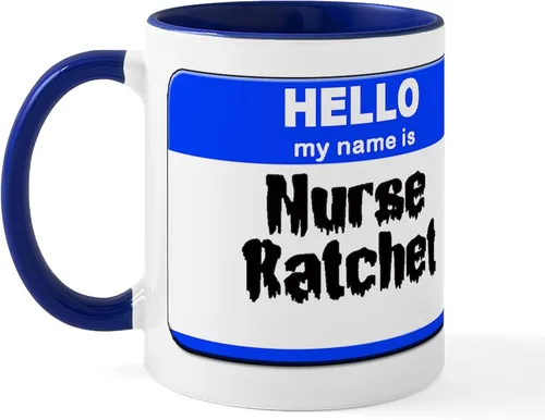 Vista 15 de CafePress Taza de café de cerámica con texto en inglés «Hello My Name Is Mary», de 11 oz (11.0 fl oz)