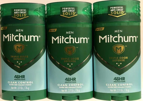 Vista 2 de Mitchum Men Advanced Control, Clean Control Invisible Solid 2.7 oz (paquete de 4)