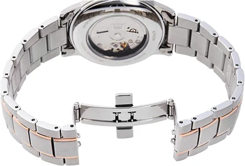 Vista 3 de Orient Reloj automático clásico para hombre con esfera plateada RA-AC0004S10A, Classic