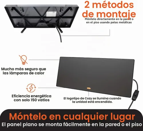 Vista 5 de Cozy Products Cozy Coop - Calentador de gallinero, panel plano, 150 vatios