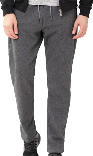 Vista 5 de GXAMOY Pantalones de vellón para hombre, pantalones deportivos con forro sherpa para invierno, gruesos, cálidos, para descansar, atléticos