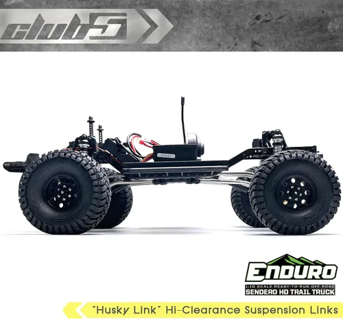 Vista 7 de 5 inHusky Link Hi-Clearance - Enlaces de suspensión para Element Enduro Sendero HD, color plateado