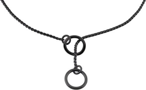 Vista 2 de Alvalley Collar de cadena de metal para exhibición de perros, collar deslizante para mascotas para espectáculos, collar de cadena de serpiente