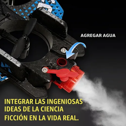 Vista 2 de Avión RC con spray frío y luz LED