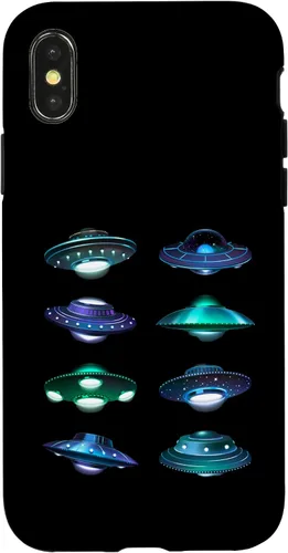Vista 4 de iPhone 14 Alien UFO Spacecraft Fan Men Women Youth Case