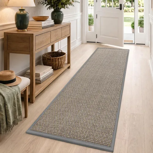 Vista 23 de DEXI - Tapete ultradelgado para puerta de interior, 32 x 48 pulgadas Beige