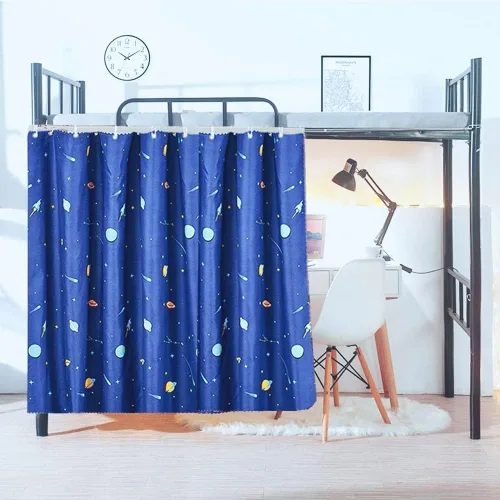 Vista 18 de JIAHG - Cortinas para cama individual para alumnos, para cama individual, tienda de campaña, cortinas, mosquiteras, tela opaca, protección contra