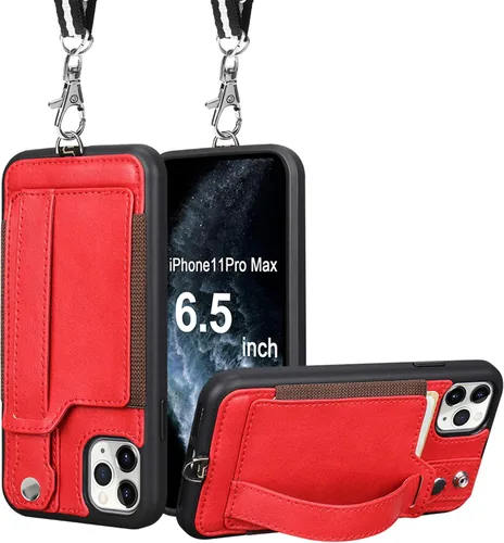 Vista 25 de TOOVREN Funda tipo cartera para mujeres y hombres con tarjetero de cuero (gris, funda para iPhone XR de 6.1 pulgadas)