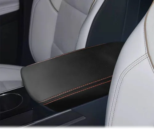 Vista 52 de Accesorios interiores personalizados para Lexus RX350 2010 2011 2012 2013 2014 2015 Cubierta de caja de reposabrazos tapa de consola central, cojín