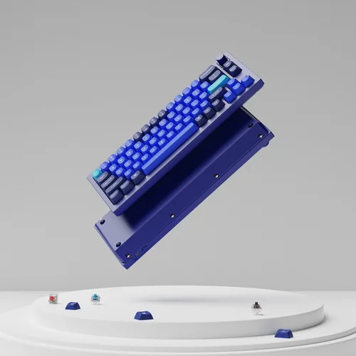 Vista 7 de Keychron Q2 - Perilla de teclado mecánico personalizado con cable, diseño del 65% QMKVIA, macro programable con interruptor Gateron G Pro Brown