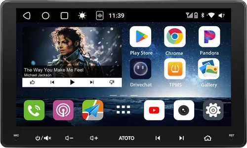 Vista 4 de S8 MS 9inch 4G+32G Android Estéreo doble DIN del coche, 4G incorporado
