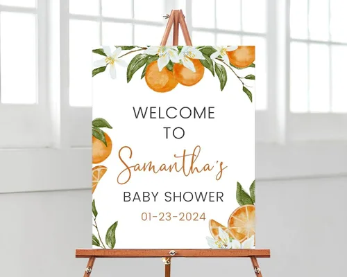 Vista 25 de Letrero de bienvenida con texto en inglés "Oh Boy Safari Animals Baby Show", cartel de bienvenida para baby shower, cartel de bienvenida para baby