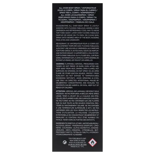 Vista 7 de Tom Ford F.ing Fabulous 4.0oz Spray para todo el cuerpo