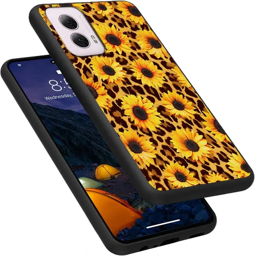 Vista 213 de Funda para Motorola Moto G Play 4G 2024, delgada y ligera, de silicona de TPU suave, color negro, ultrafina, para Motorola Moto G Play 4G 2024, Art