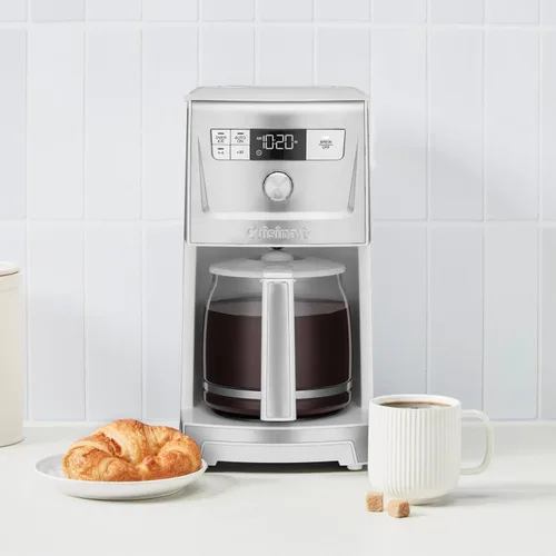 Vista 2 de Cuisinart - Cafetera Coffee Maker de 14 tazas PerfecTemp, programable, con jarra de vidrio, función de ajuste de 1-4 tazas, control de intensidad