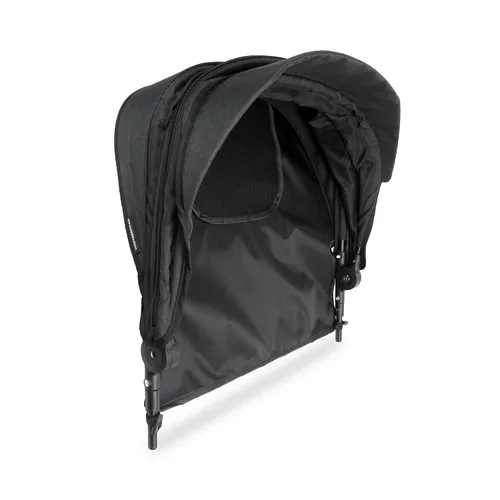Vista 3 de WonderFold Toldo retráctil para cochecito – Ventana Peek-a-Boo – Paneles de malla transpirable – Visera opcional para protección solar adicional