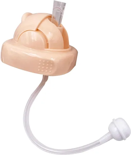 Vista 6 de Accesorios reemplazables para botellas, tapa de pajilla, cubierta para convertir biberón Hegen para biberón de lactancia Hegen, parte cuadrada