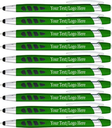 Vista 12 de Personalizado con tu logotipo personalizado o bolígrafos de texto, paquete de 300 unidades a granel para negocios, fiestas y eventos, lápiz