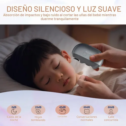 Vista 3 de Cortaúñas eléctrico para adultos mayores, recortadora automática