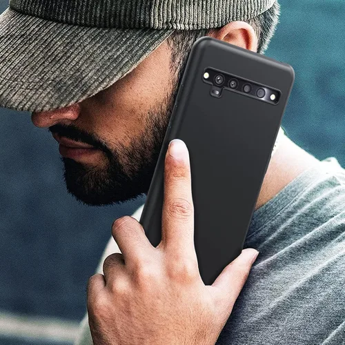 Vista 6 de Dioxide Compatible con TCL 10Pro Funda de silicona TPU suave, a prueba de golpes, antideslizante, funda protectora para cámara, funda delgada
