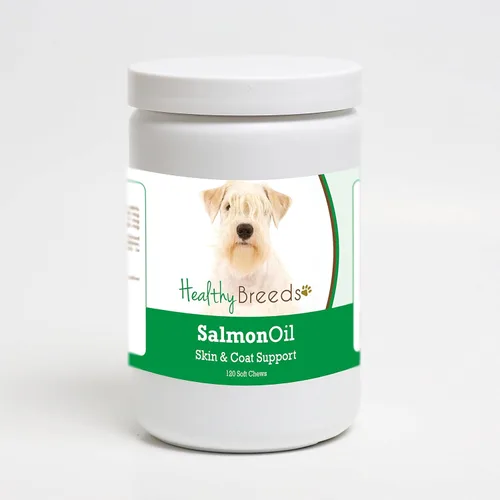 Vista 285 de Healthy Breeds Affenpinscher - Masticables suaves de aceite de salmón, 90