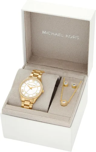 Vista 6 de Michael Kors Lauryn Reloj para Mujeres, Reloj de Pulsera de Acero Inoxidable para Mujeres
