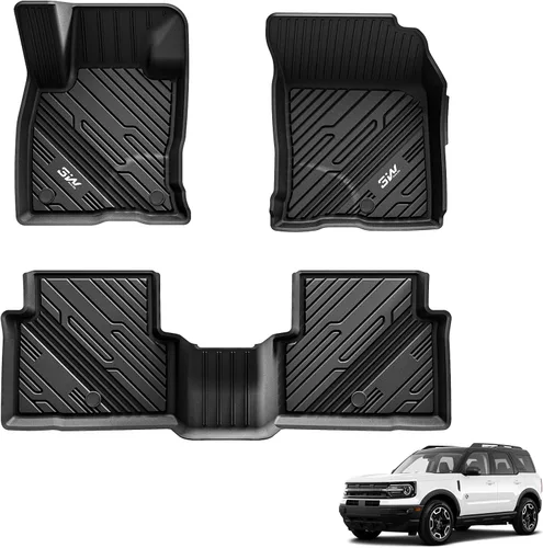 Vista 32 de 3W Alfombrillas para Ford F-150 2015-2025 y F150 Lightning SuperCrew 2022-2025 (sin almacenamiento plano plegable), TPE para todo tipo de clima