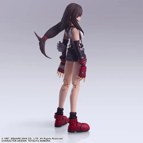 Vista 5 de Square Enix Final Fantasy VII: Tifa Lockhart Bring Arts Figura de acción de 5.35 pulgadas