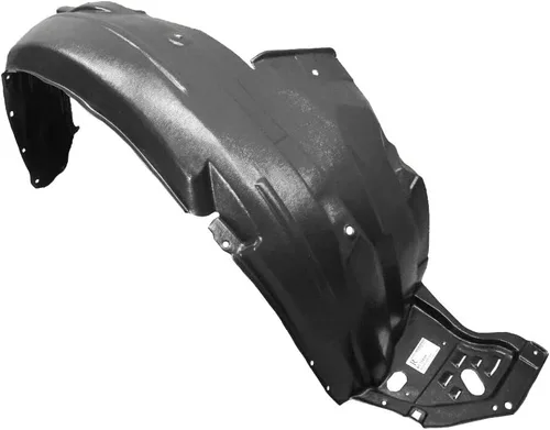 Vista 3 de Parts N Go Juego de protectores de guardabarros con clips para TSX 2009-2014 delantero lado del conductor y pasajero izquierdo derecho AC1248124