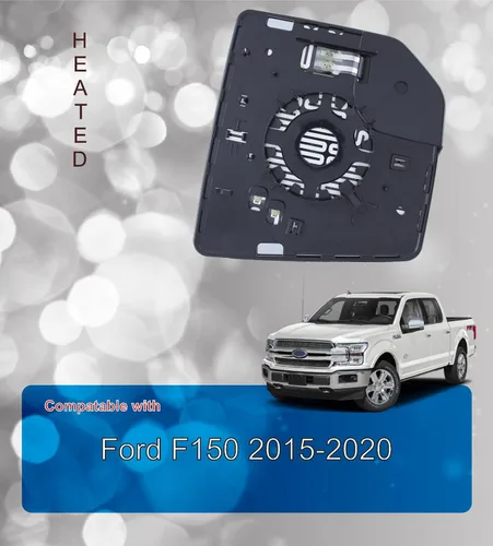 Vista 5 de EAP Espejo lateral del conductor compatible con Ford Fusion 2013-2021, calentado sin atenuación automática DS7Z17K707E DS7Z17K707F KS7Z17K707B