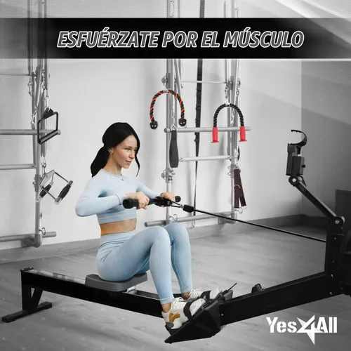 Vista 7 de Yes4All Cable Machine Attachment, Row Handles, Tricep Rope, Straight Bar, V Bar, LAT Pulldown Accessories Load 880 LB for Home Gym G. Cuerda