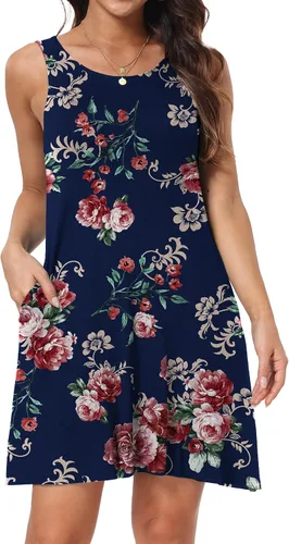 Vista 23 de Vestido de manga corta para mujer con hombros descubiertos y bolsillos 02-Army