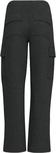 Vista 5 de Pantalones deportivos para mujer, casuales, con forro polar, cintura alta, color sólido, pantalones deportivos con bolsillos